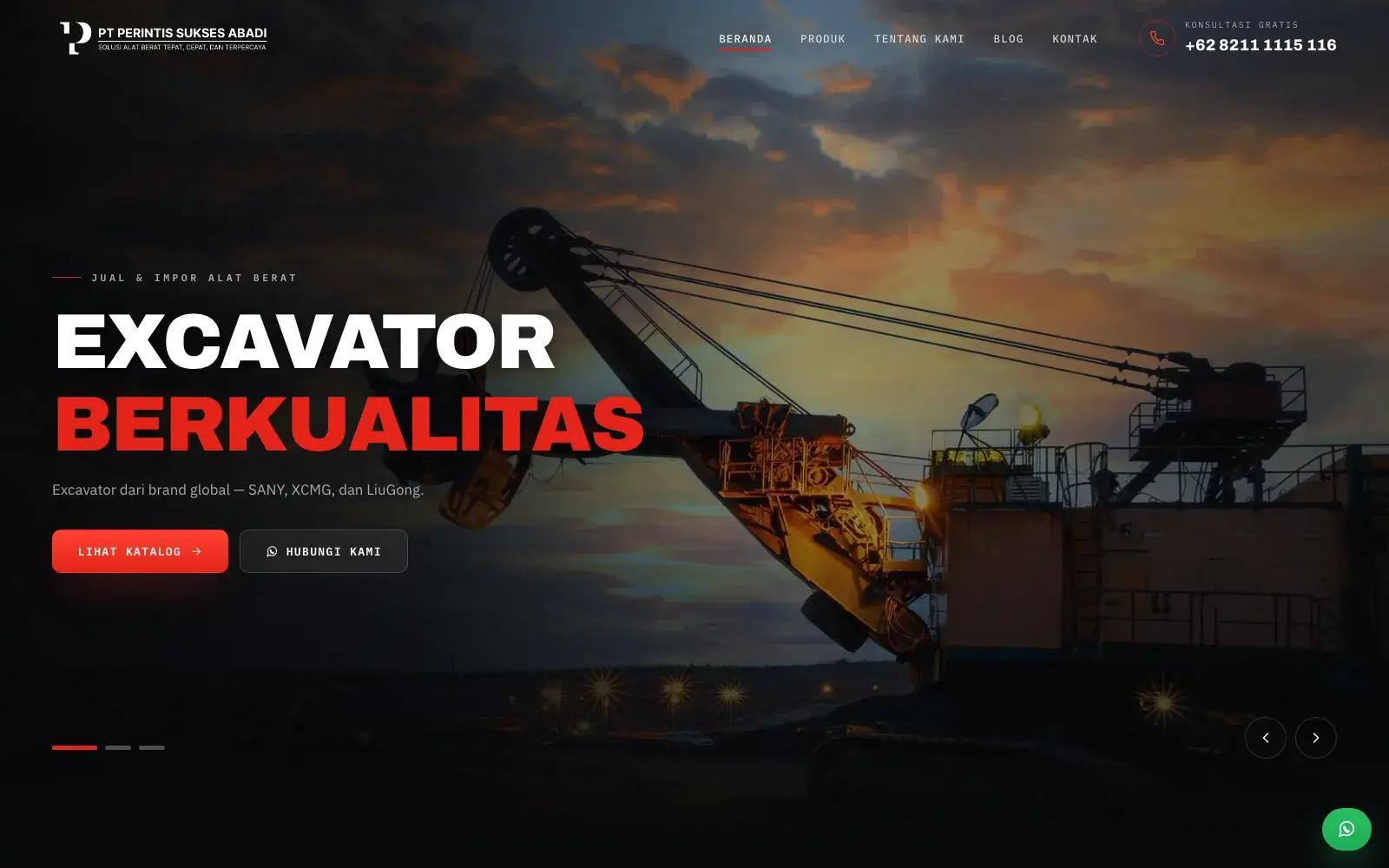 Website PT PERINTIS SUKSES ABADI