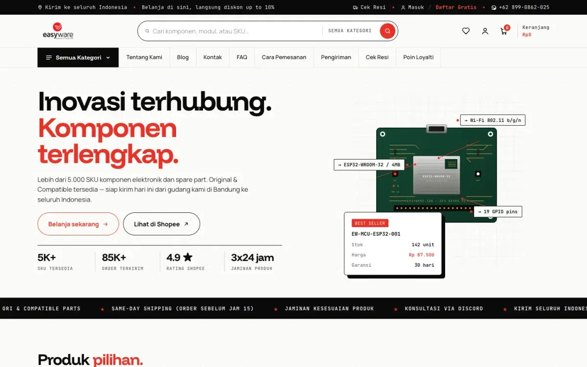 Website Easy Ware
